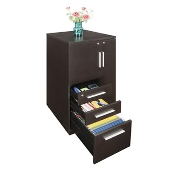 Locking Wardrobe Cabinet with Drawers