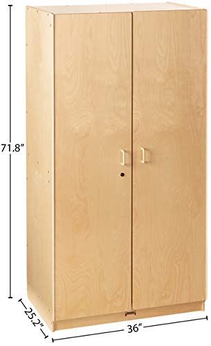 Locking Adjustable Storage Cabinet