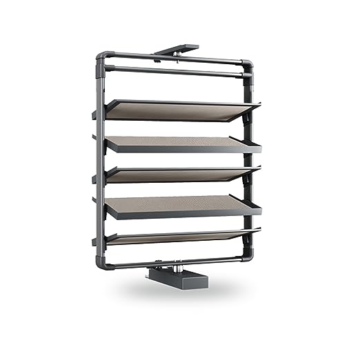 Rotating Enclosed Shoe Cabinet