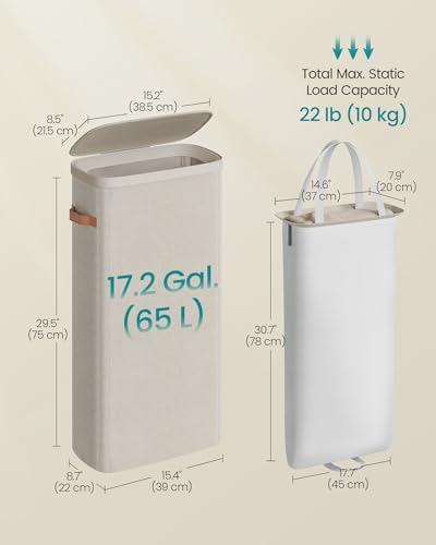 44.9-Gallon Dual Laundry Hamper