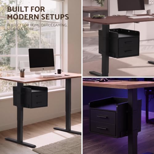 Clamp-On Standing Desk Drawer