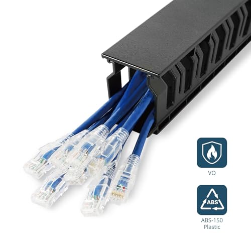 2-Pack 1U Rack Cable Manager