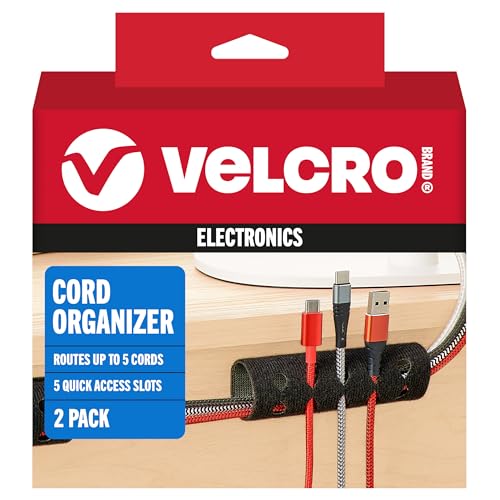 Reusable Hook-and-Loop Cable Ties
