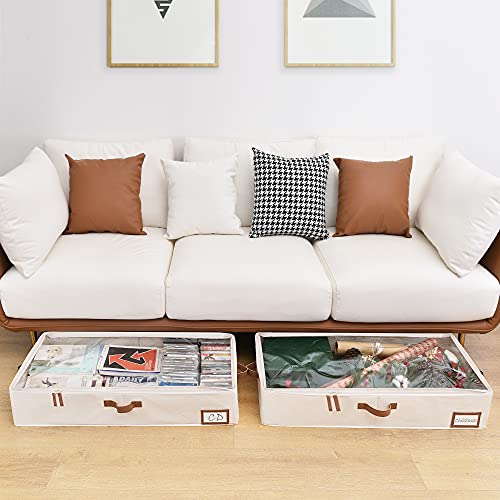 Foldable Fabric Underbed Storage Bins