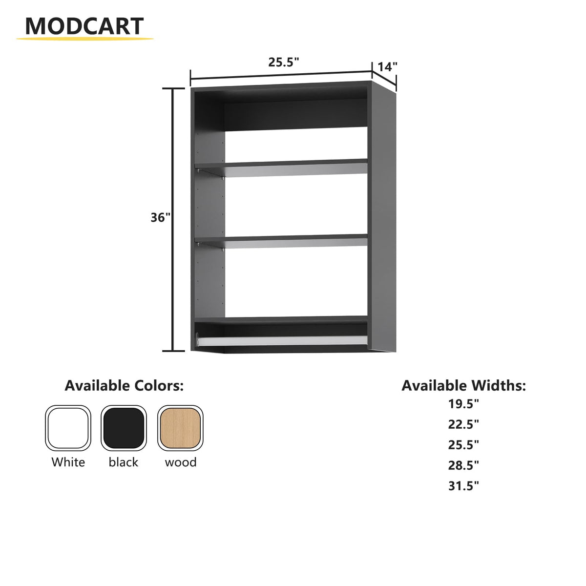 Modular Wood Closet Unit