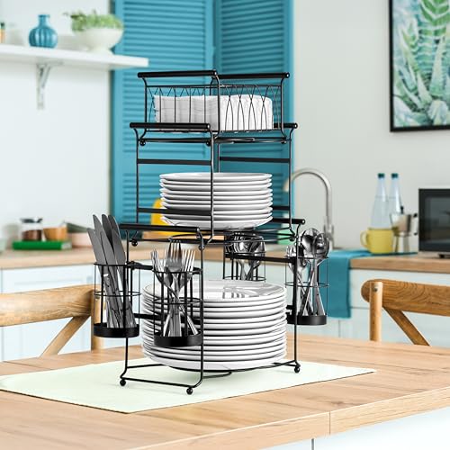 7-Piece Buffet Tableware Caddy