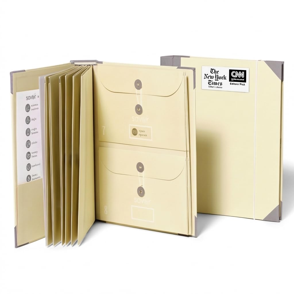10-Pocket Important Document Binder