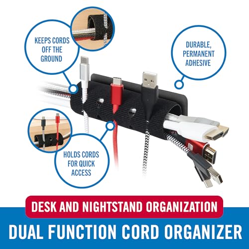 Reusable Hook-and-Loop Cable Ties