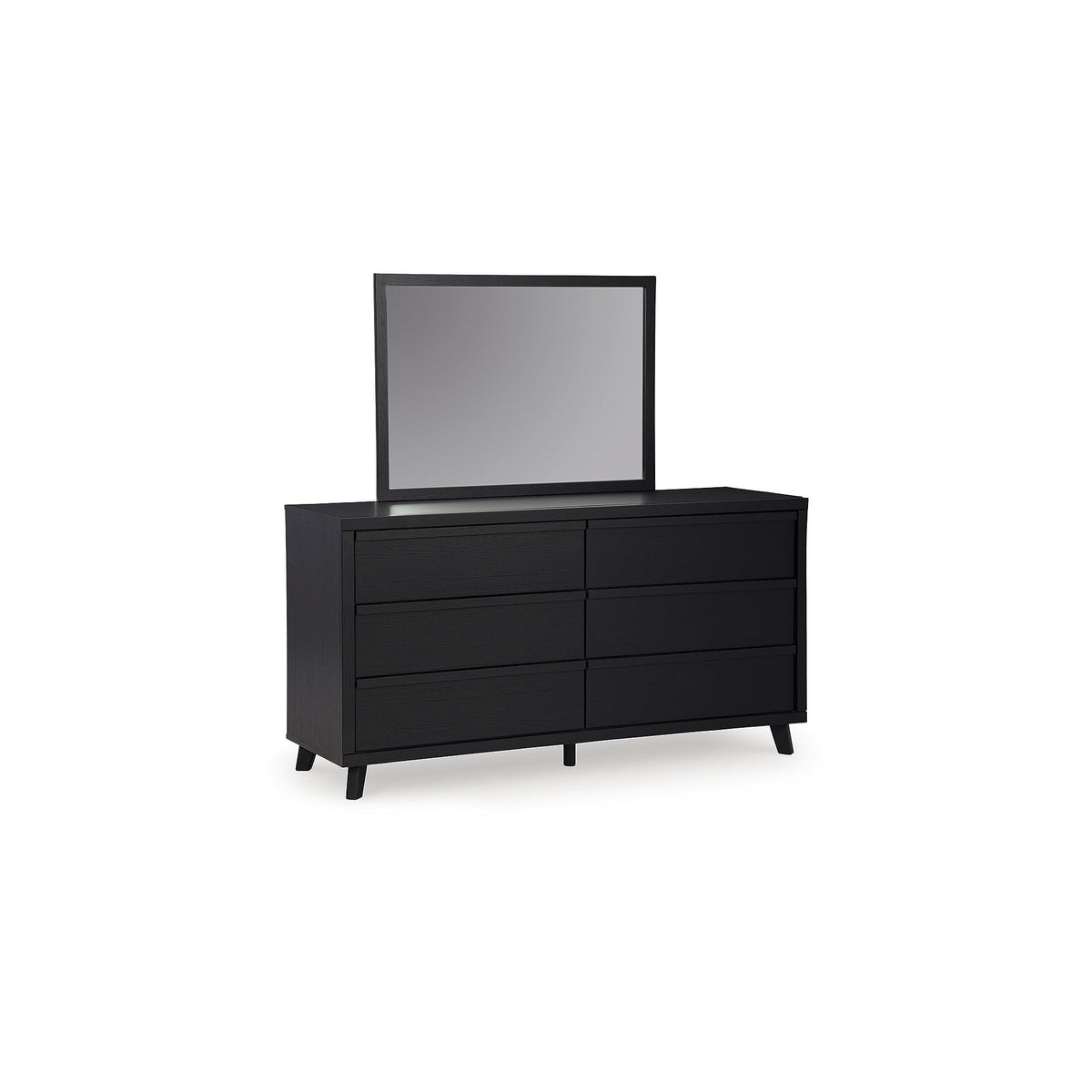 6-Drawer Cane-Detail Dresser