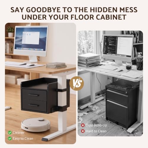 Clamp-On Standing Desk Drawer