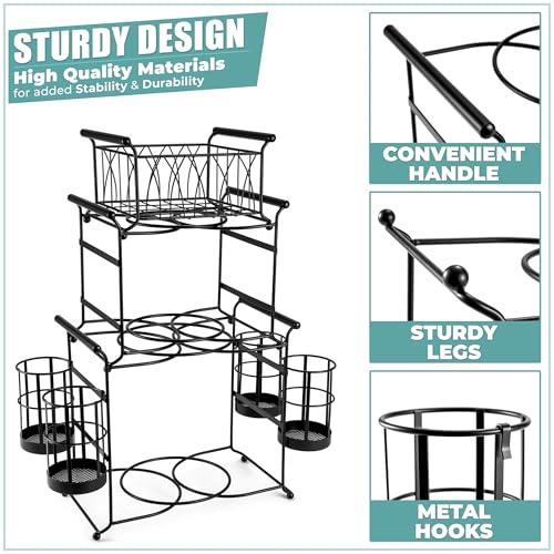 7-Piece Buffet Tableware Caddy
