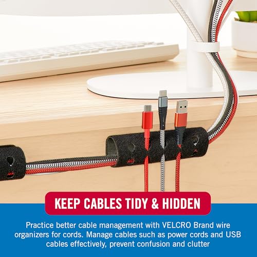 Reusable Hook-and-Loop Cable Ties