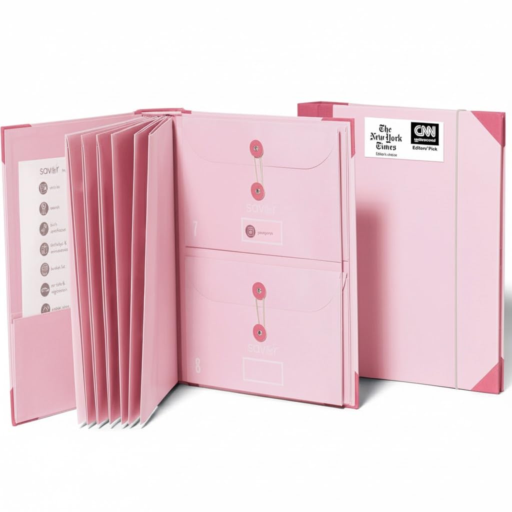 10-Pocket Important Document Binder