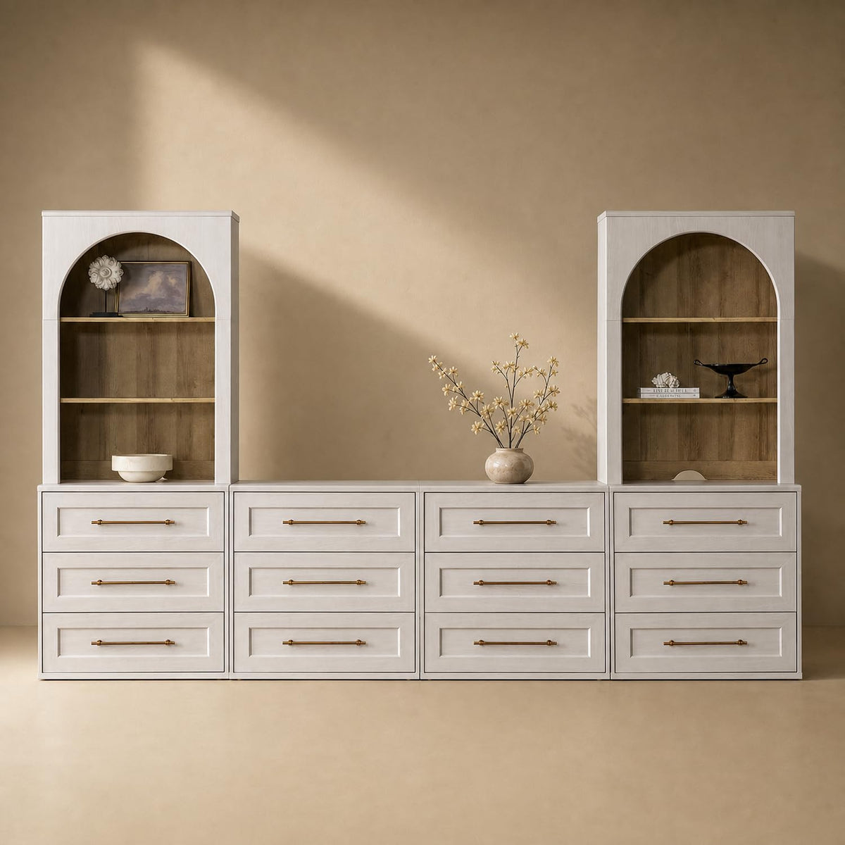 Modular Entertainment Storage Center