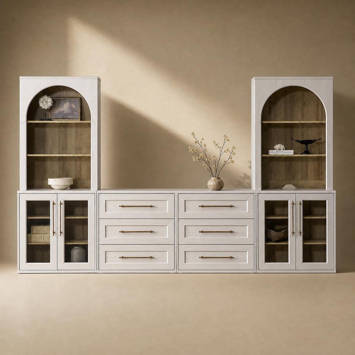 Modular Entertainment Storage Center
