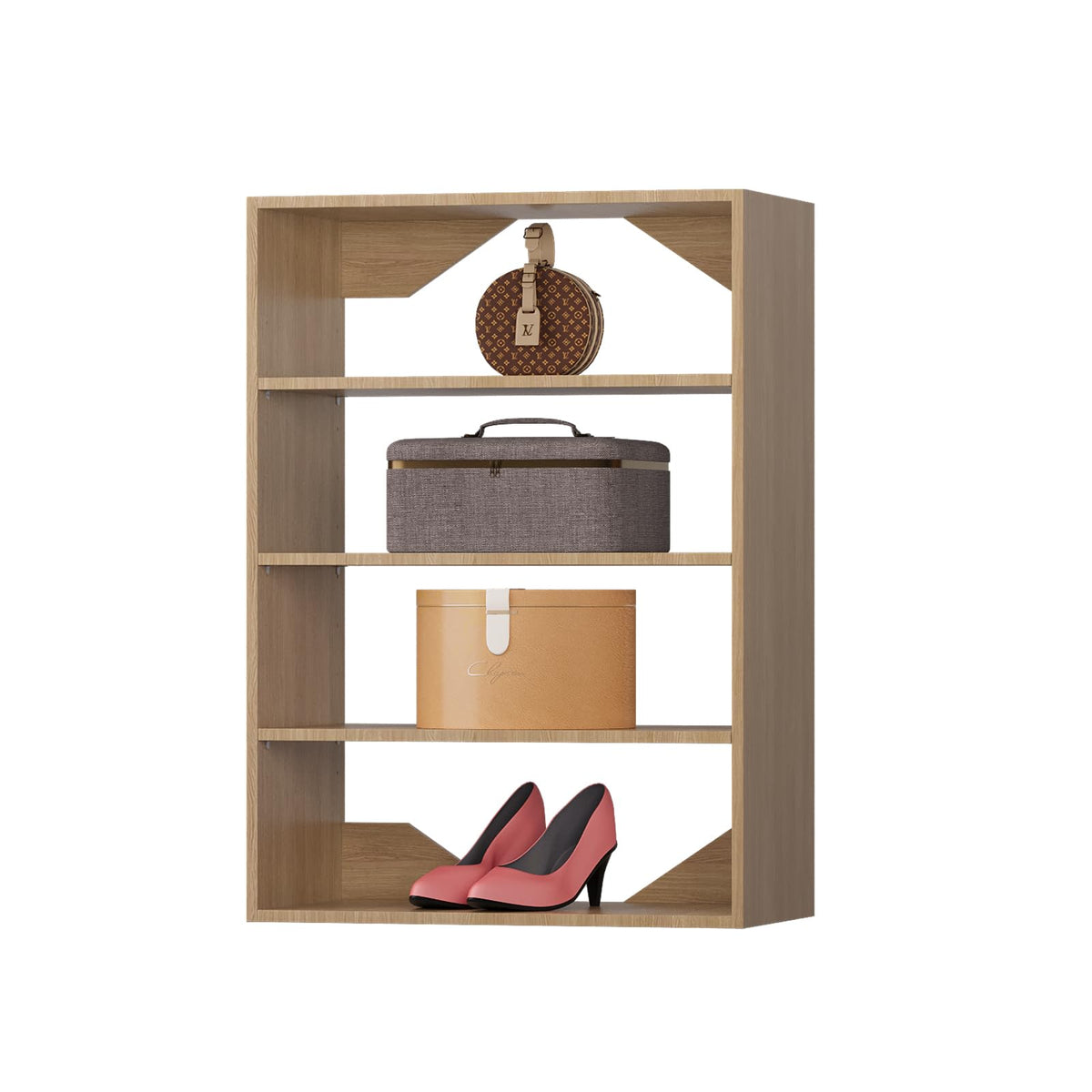 Modular Wood Closet Unit