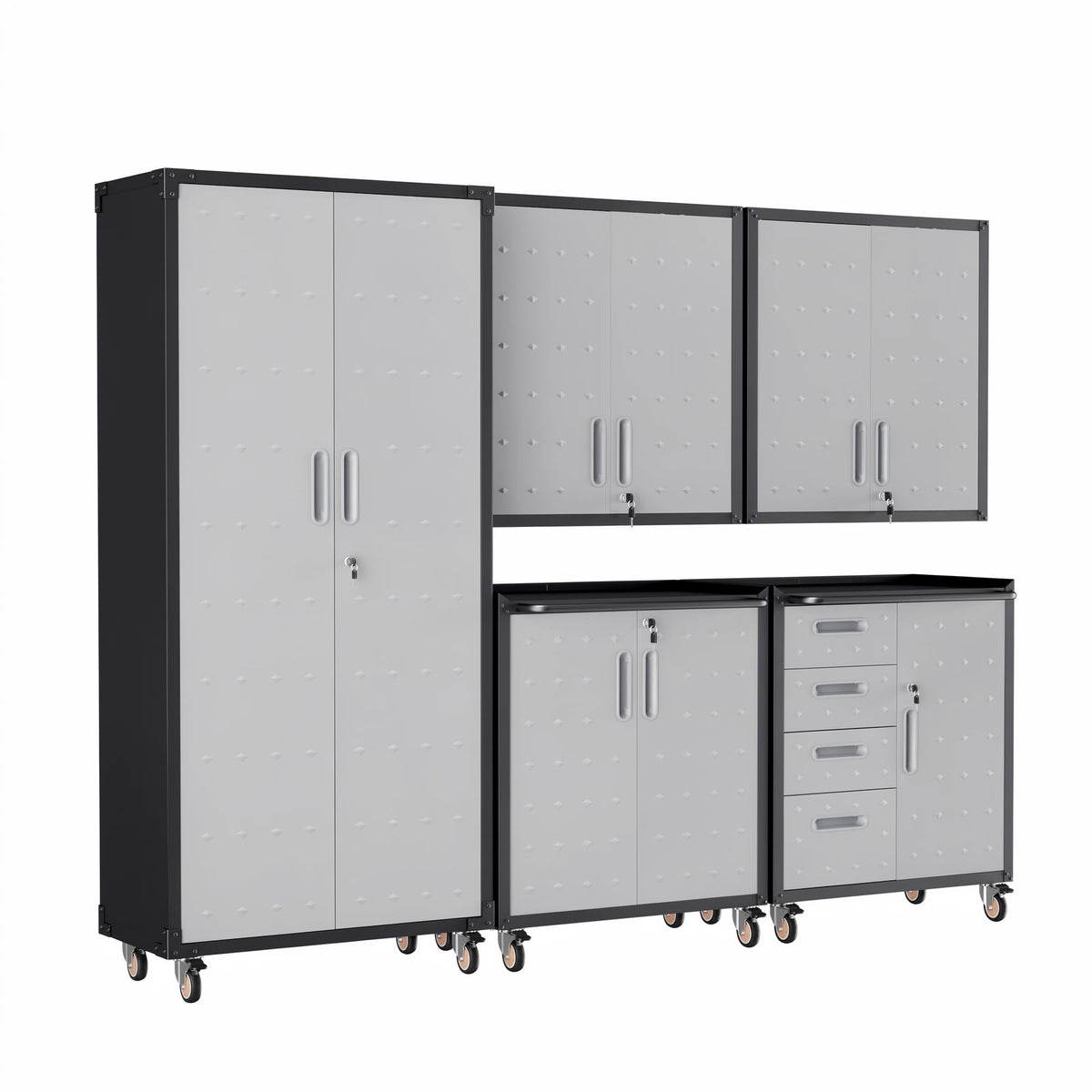 Modular Garage Storage Cabinet System