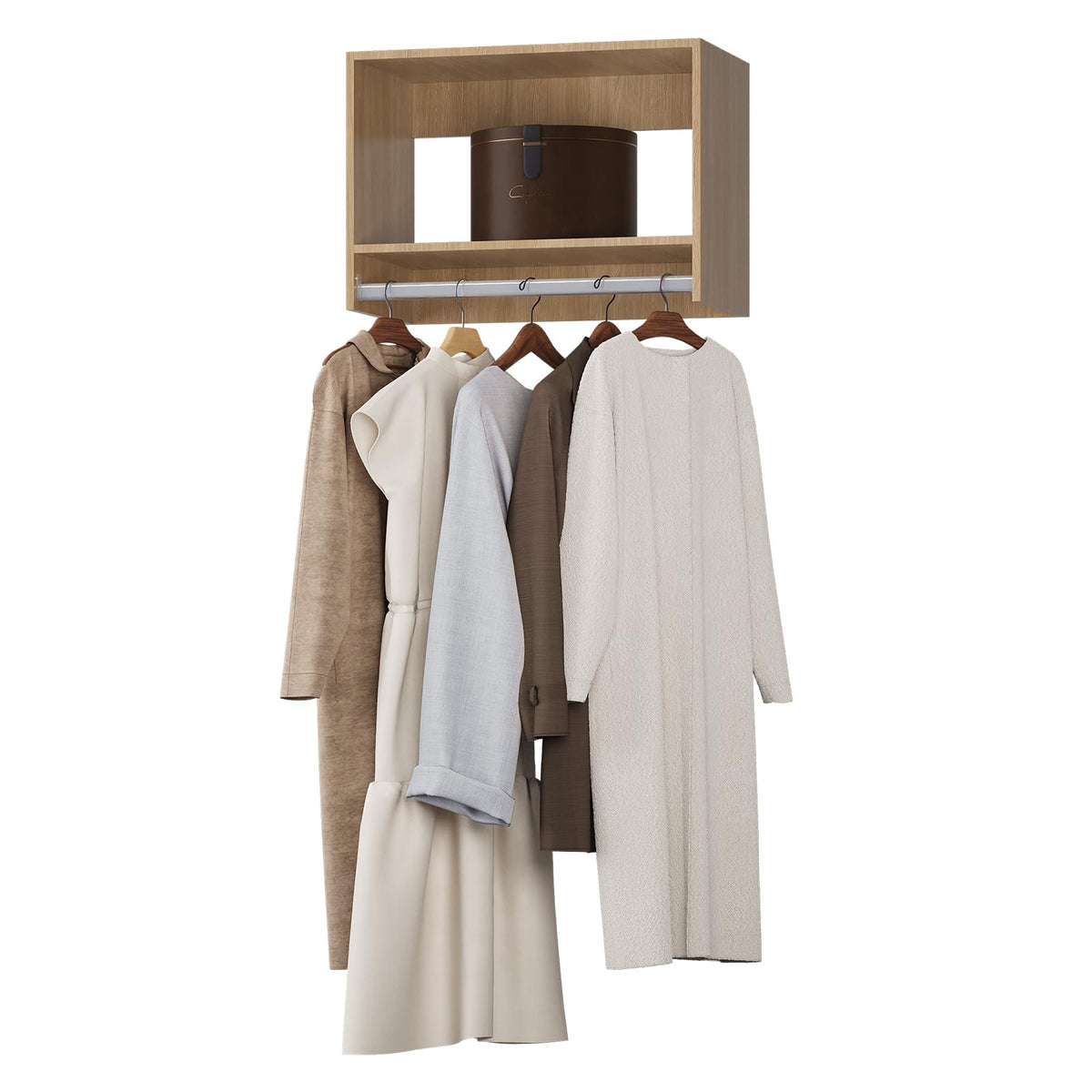 Modular Wood Closet Unit