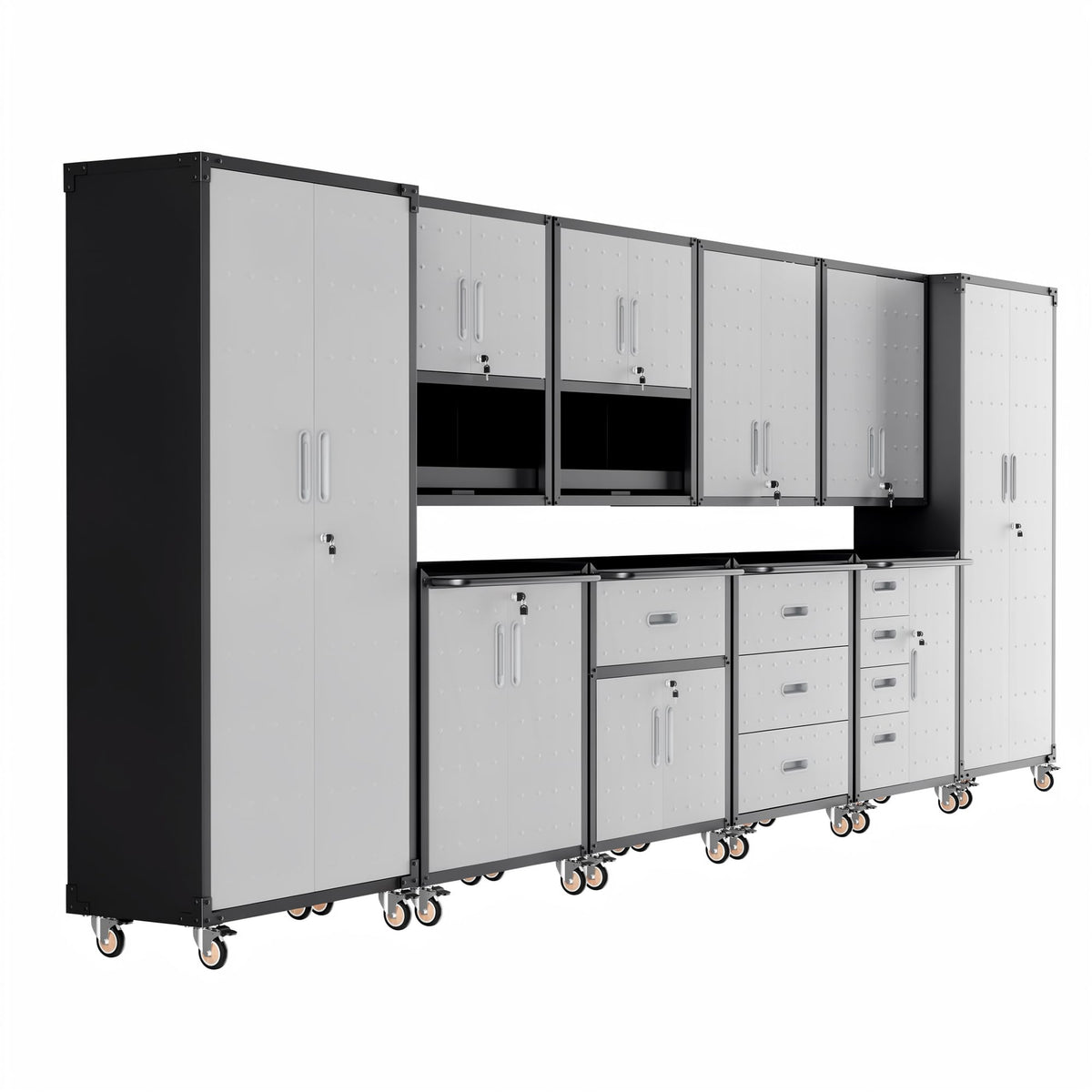 Modular Garage Storage Cabinet System
