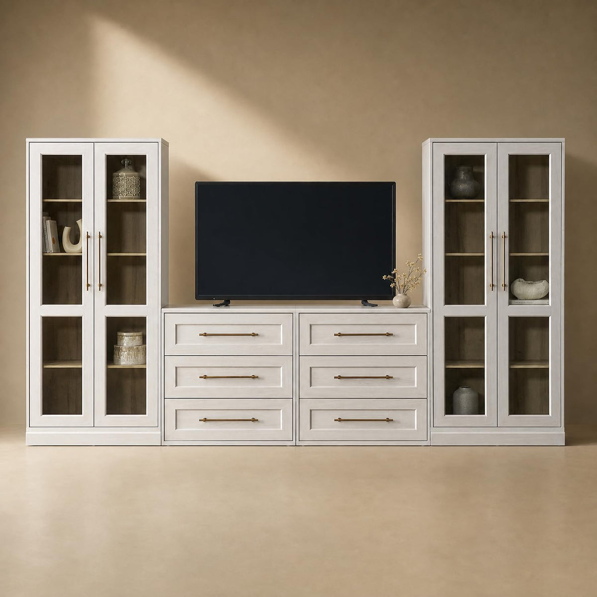 Modular Entertainment Storage Center