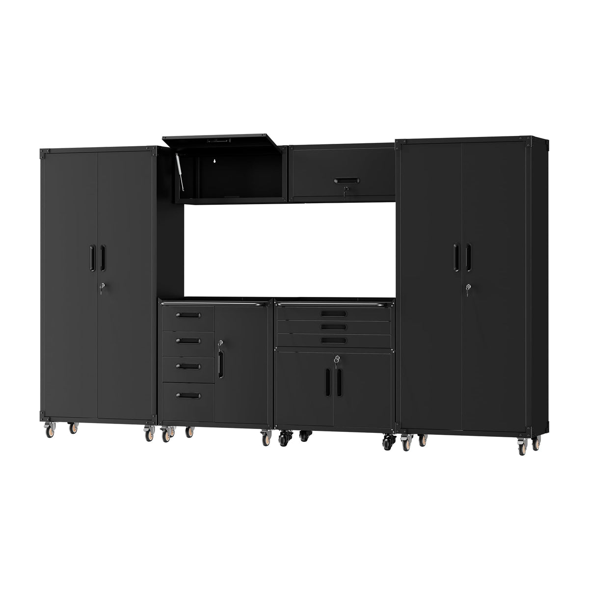 Modular Garage Storage Cabinet System