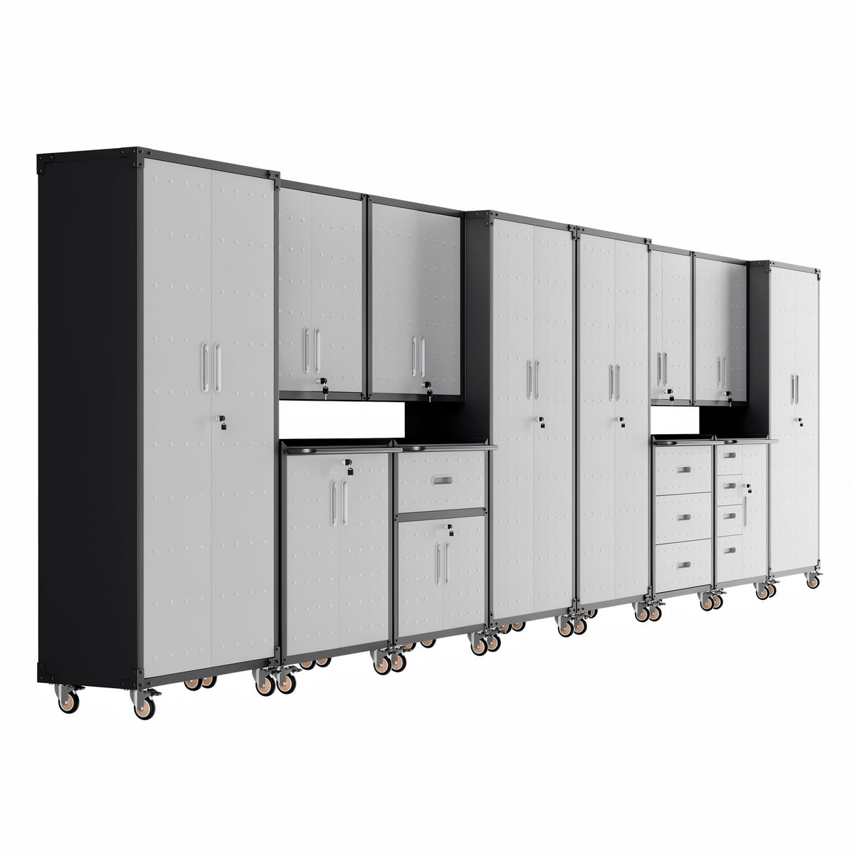 Modular Garage Storage Cabinet System