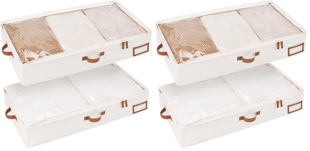 Foldable Fabric Underbed Storage Bins