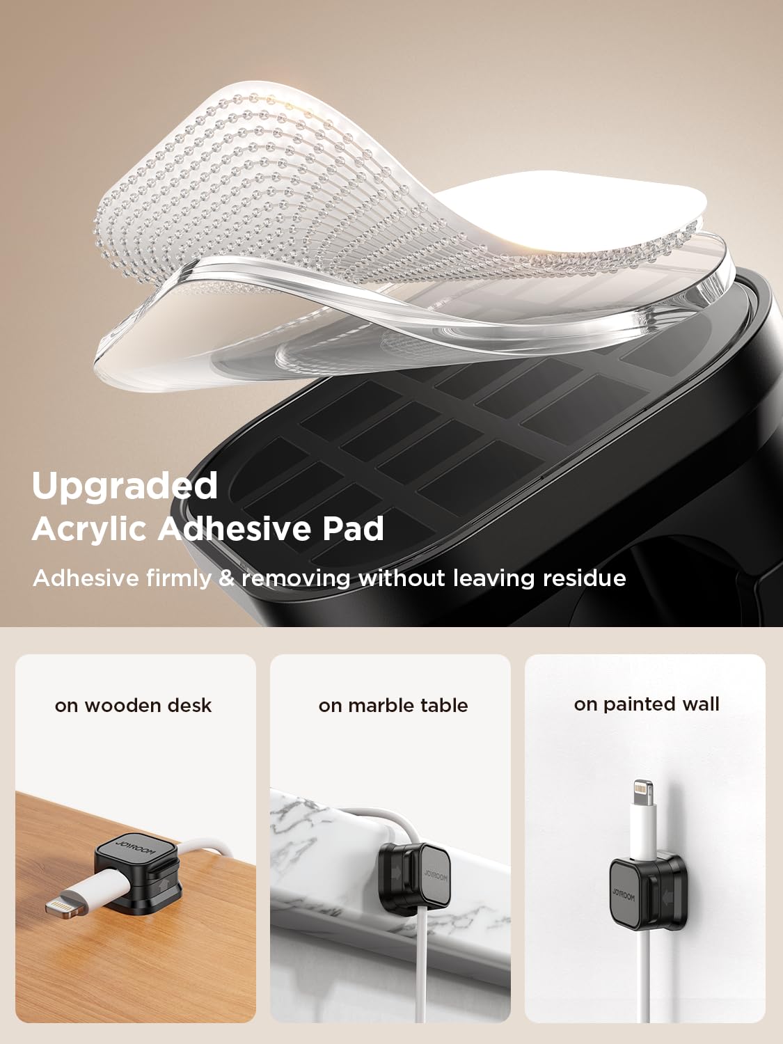 Magnetic Desktop Cord Holders