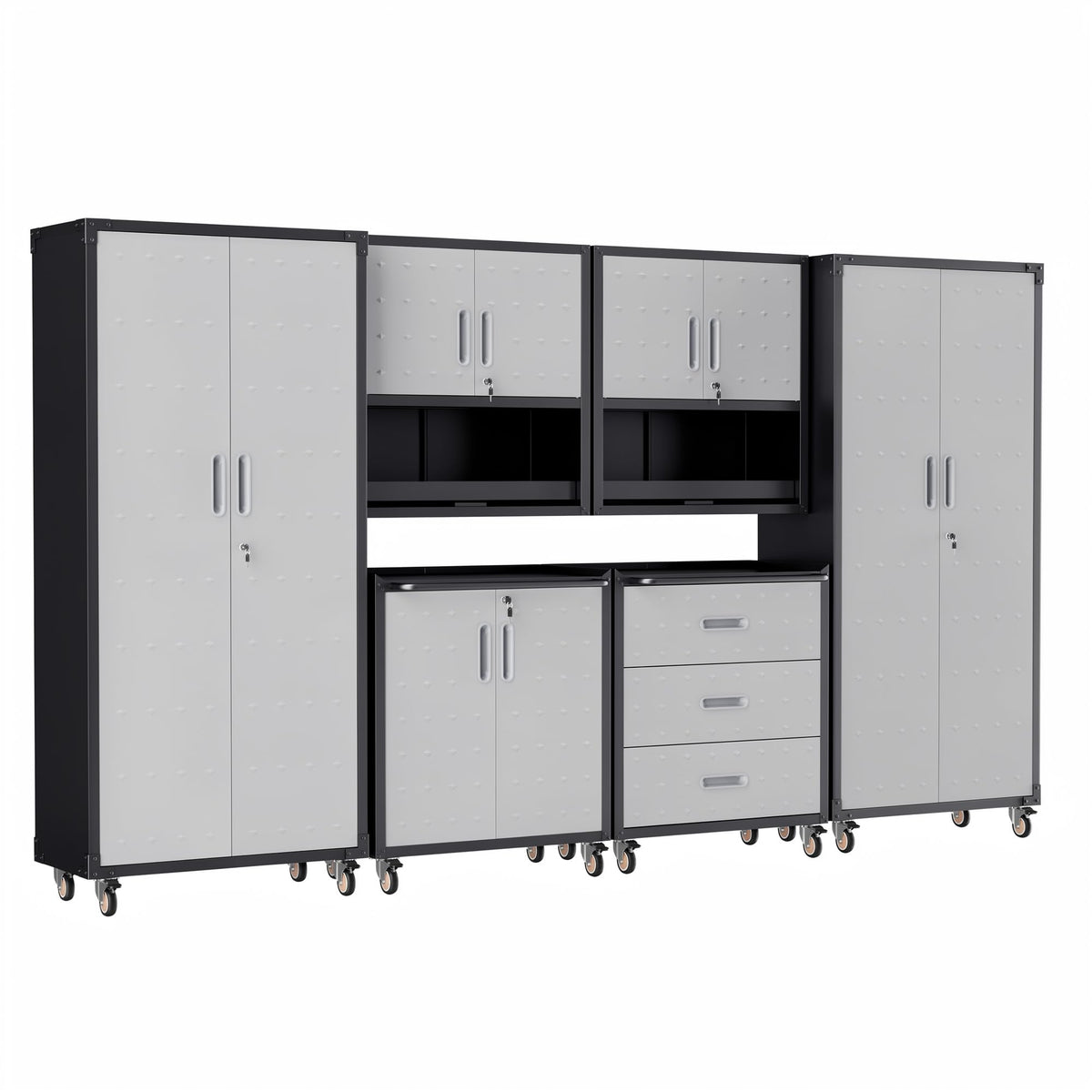 Modular Garage Storage Cabinet System