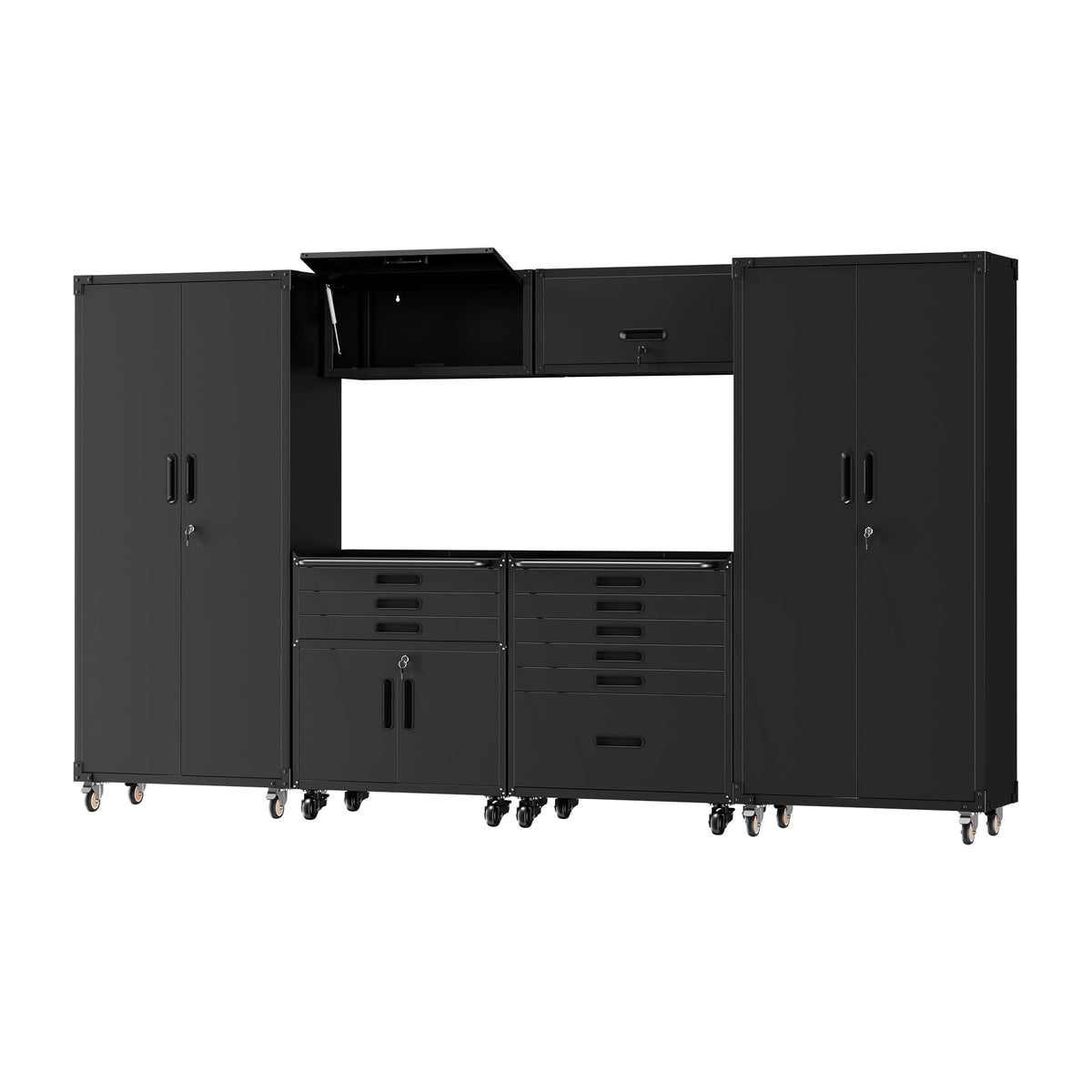 Modular Garage Storage Cabinet System