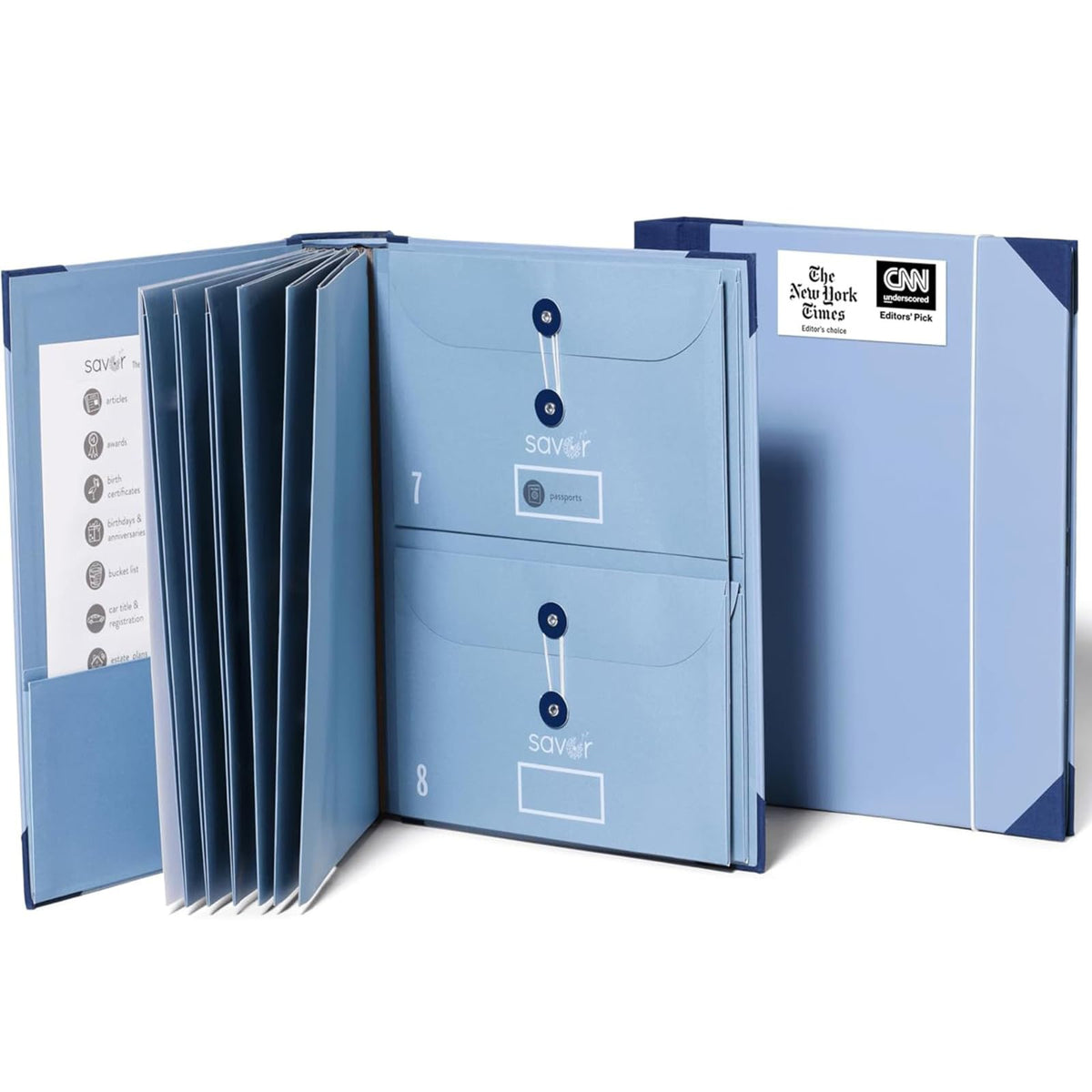 10-Pocket Important Document Binder