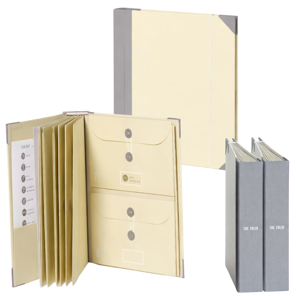 10-Pocket Important Document Binder