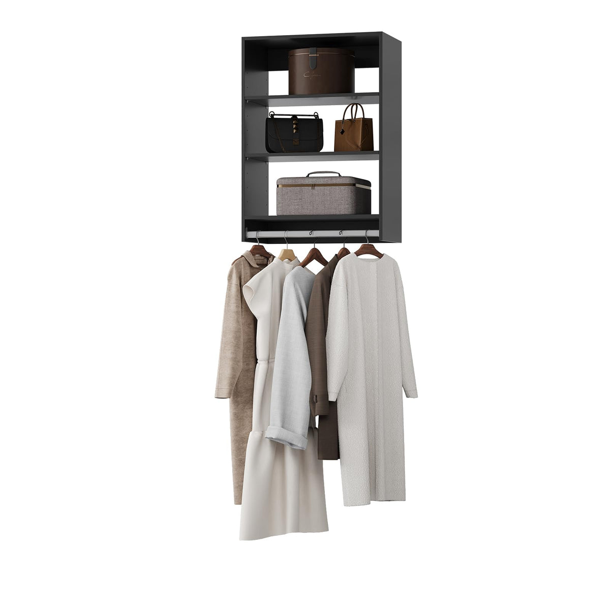Modular Wood Closet Unit