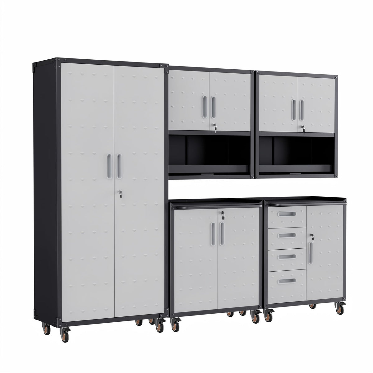 Modular Garage Storage Cabinet System