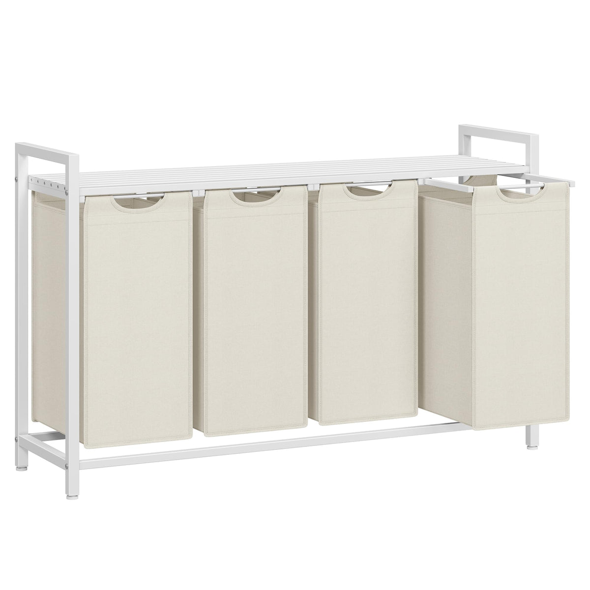 Laundry Hamper with Storage Shelf