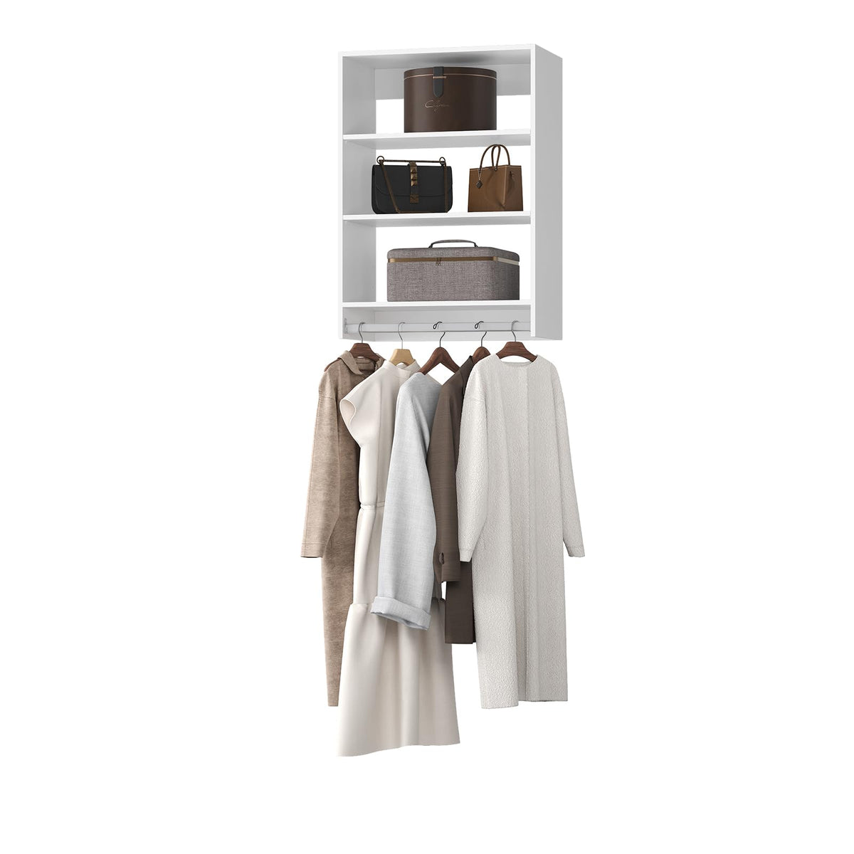 Modular Wood Closet Unit