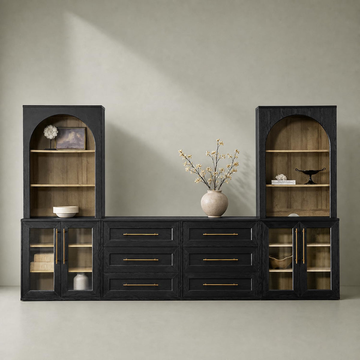 Modular Entertainment Storage Center