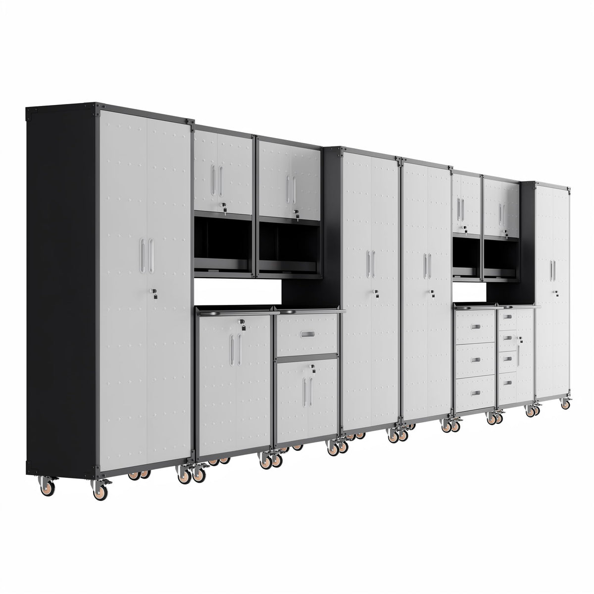 Modular Garage Storage Cabinet System