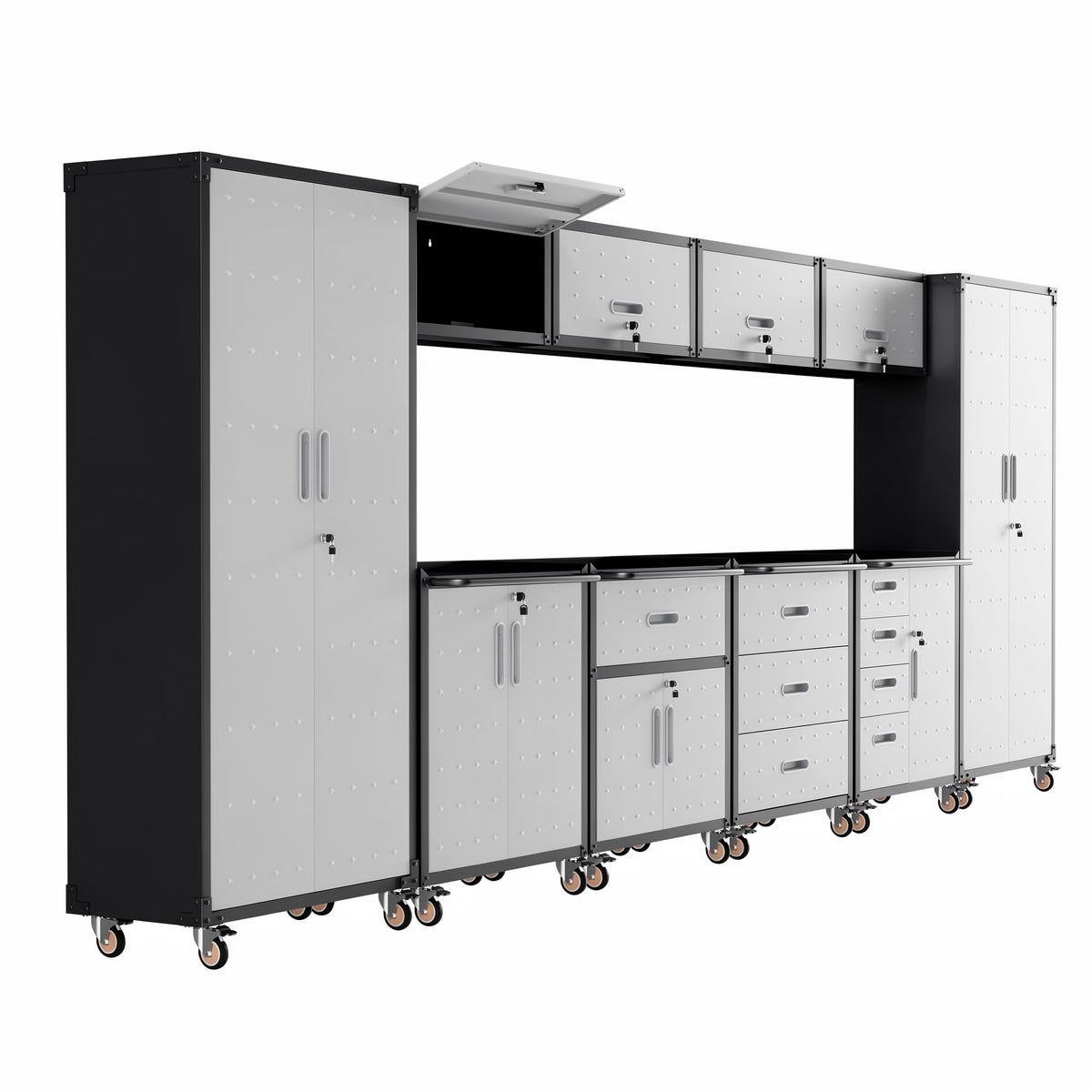 Modular Garage Storage Cabinet System