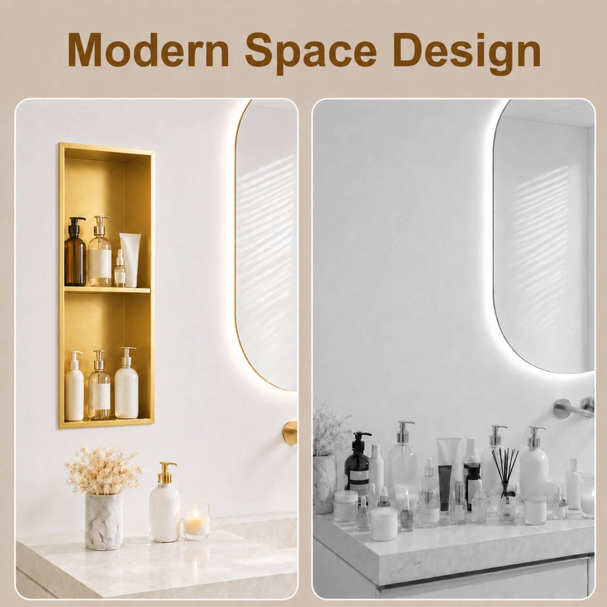 Stainless Steel Shower Niche