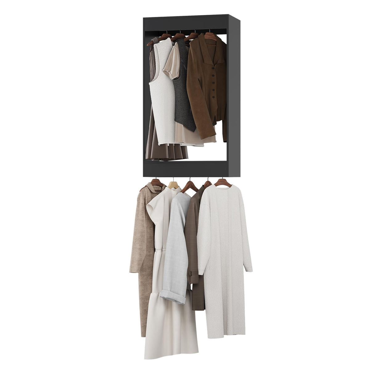Modular Wood Closet Unit