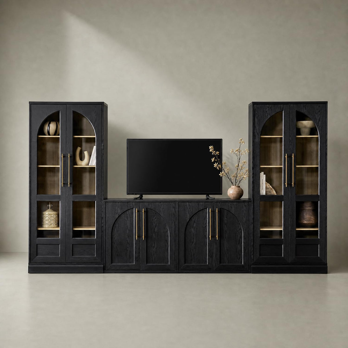Modular Entertainment Storage Center