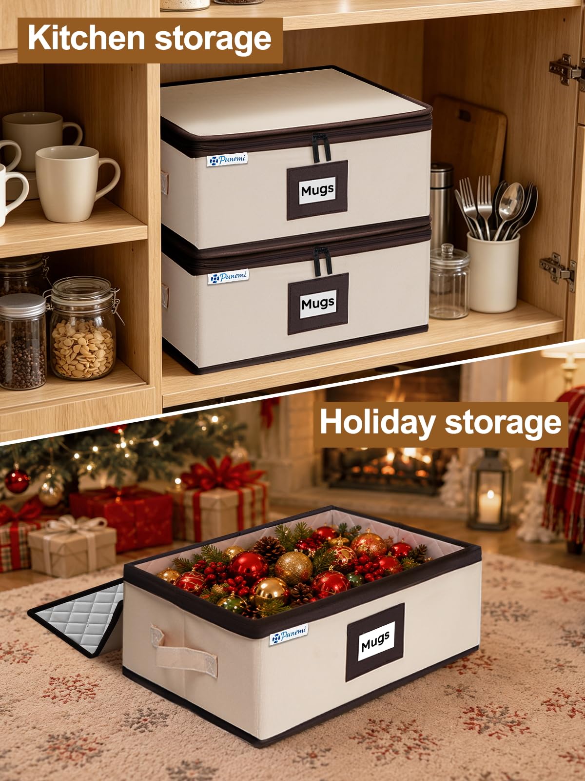 Padded Dinnerware Storage Set