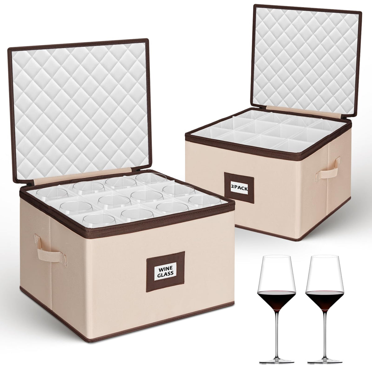 Hard-Shell Dinnerware Storage Set