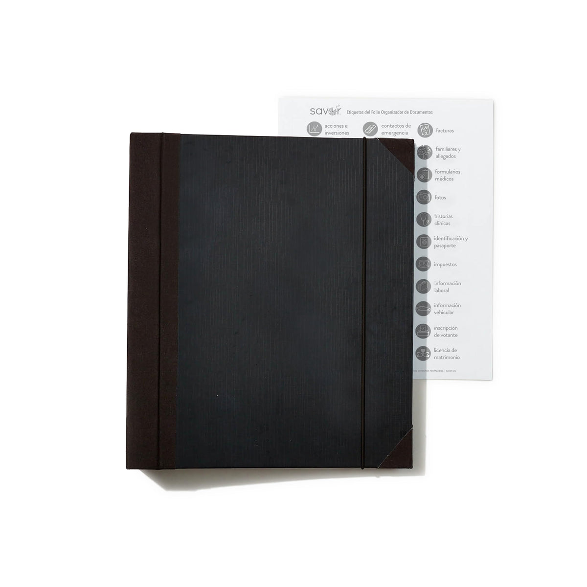 10-Pocket Important Document Binder