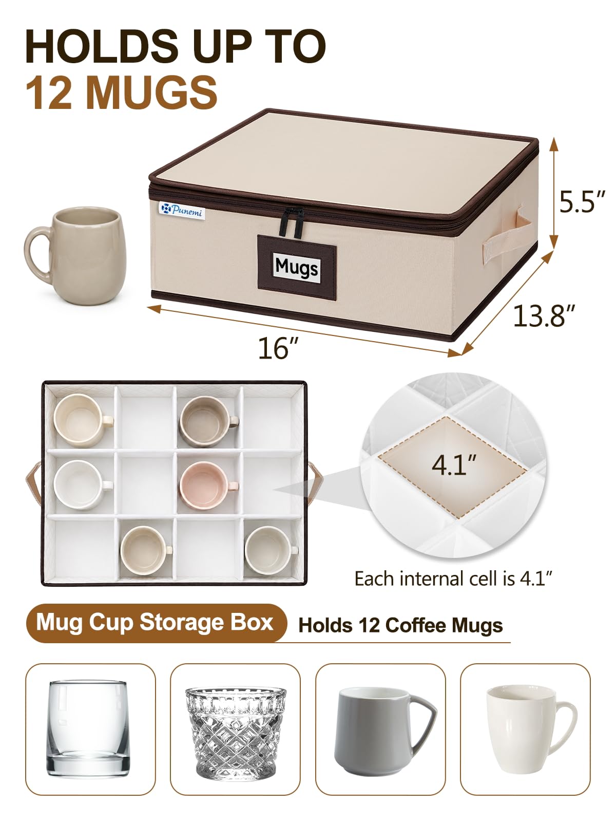 Padded Dinnerware Storage Set