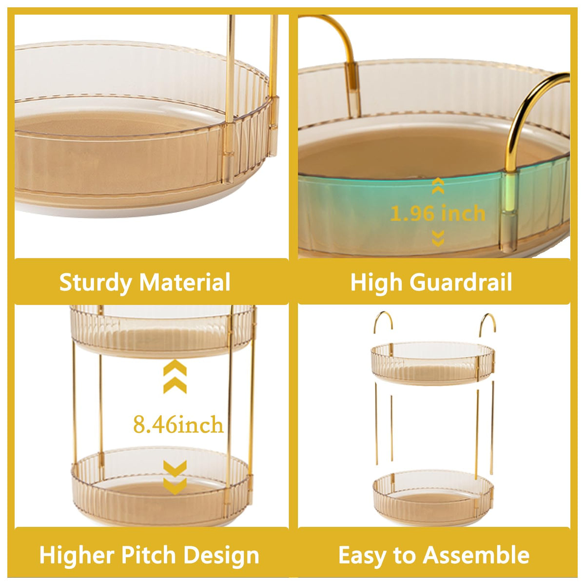 Rotating Makeup Organizer