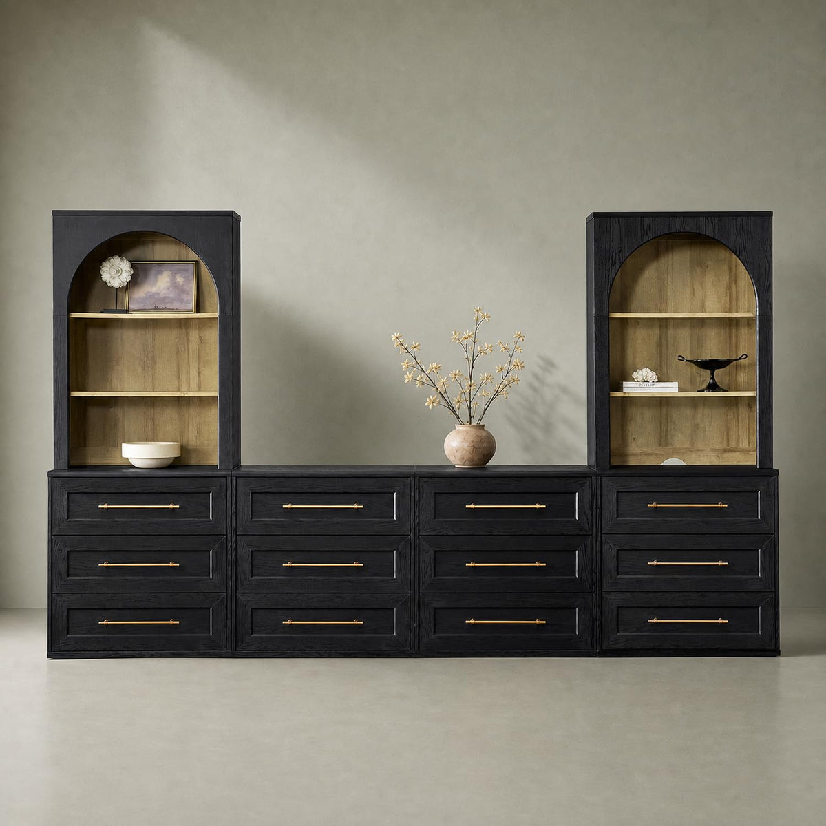 Modular Entertainment Storage Center