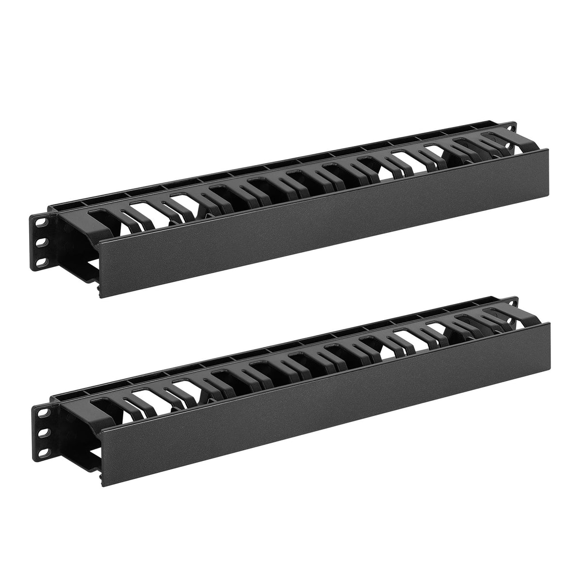2-Pack 1U Rack Cable Manager