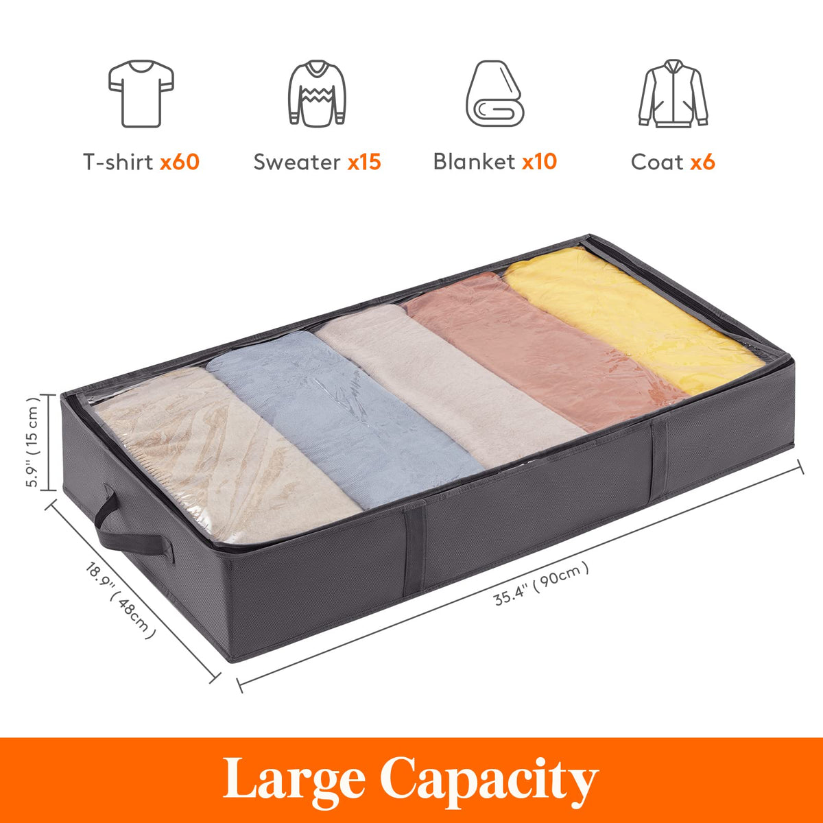 Large Underbed Storage Bags
